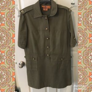 Tory Burch military dress